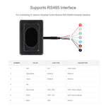 Sensore di distanza Lidar industriale Waveshare 24896 TFmini-i, portata 12 m, protezione IP65, interfaccia industriale RS485.