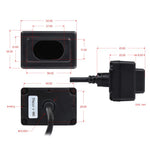 Sensore di distanza Lidar industriale Waveshare 24896 TFmini-i, portata 12 m, protezione IP65, interfaccia industriale RS485.
