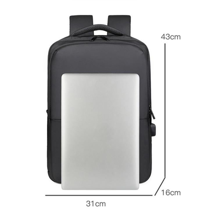 Zaino impermeabile REMOID per laptop, ideale per viaggi di lavoro e tempo libero, con porta di ricarica USB.