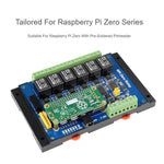 Modulo relè industriale Waveshare a 6 canali per Raspberry Pi Zero RS485/CAN, con protezioni isolate., EU Plug, US Plug