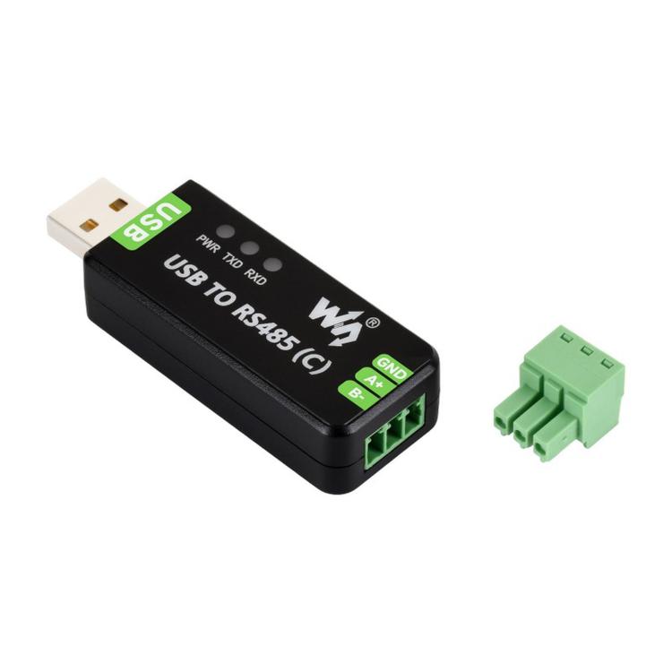 Convertitore bidirezionale isolato di livello industriale da USB a RS485 C Waveshare 34620, 34620