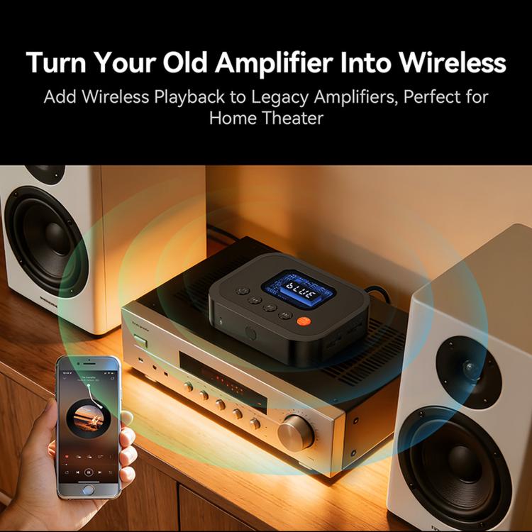 Adattatore radio FM Bluetooth, ricevitore Bluetooth 6.0, lettore USB in stile Cyber-Mecha