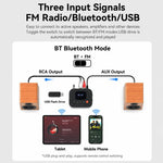 Adattatore radio FM Bluetooth, ricevitore Bluetooth 6.0, lettore USB in stile Cyber-Mecha