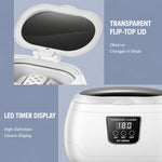 GT SONIC GT-F5 Pulitore a ultrasuoni visibile con display LED del tempo, dispositivo di lavaggio per la rimozione della polvere e la sterilizzazione, UK Plug, EU Plug, US Plug