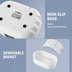GT SONIC GT-F5 Pulitore a ultrasuoni visibile con display LED del tempo, dispositivo di lavaggio per la rimozione della polvere e la sterilizzazione, UK Plug, EU Plug, US Plug