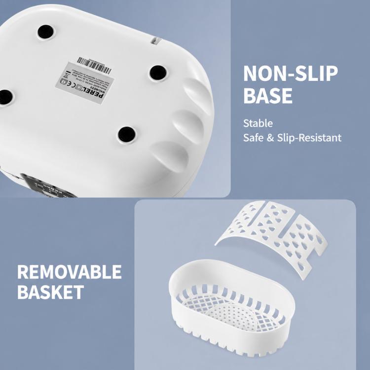 GT SONIC GT-F5 Pulitore a ultrasuoni visibile con display LED del tempo, dispositivo di lavaggio per la rimozione della polvere e la sterilizzazione, UK Plug, EU Plug, US Plug
