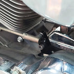 Dispositivo di assistenza alla regolazione della folle per motociclette bicilindriche Harley-Davidson Touring Dyna Softail.