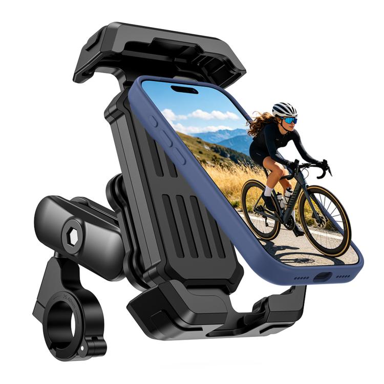 Supporto smartphone ammortizzato per moto e bici