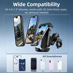 Motorcycle Bicycle Shock-absorbing Adjustable Mobile Phone Holder