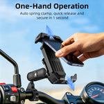 Motorcycle Bicycle Shock-absorbing Adjustable Mobile Phone Holder