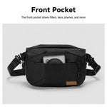Borsa a tracolla per fotocamera, impermeabile, leggera, da portare a spalla o a tracolla, custodia messenger, Cwatcun D325 Medium, Cwatcun D325 Large