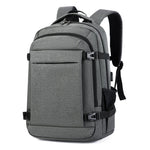 Zaino per laptop da viaggio/lavoro REMOID 9022B, resistente all'acqua, di grandi dimensioni, con porta USB.