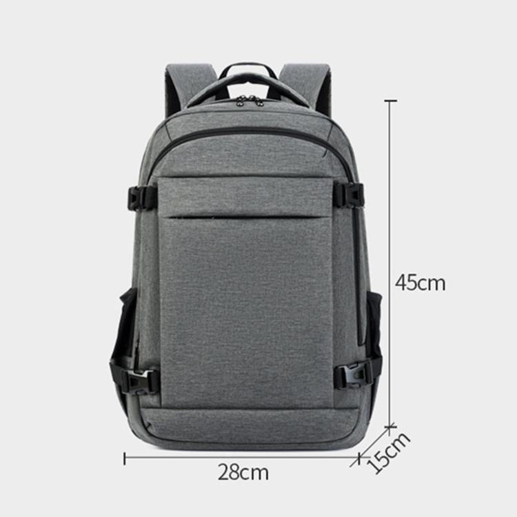 Zaino per laptop da viaggio/lavoro REMOID 9022B, resistente all'acqua, di grandi dimensioni, con porta USB.