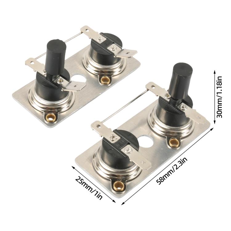 Kit termostato e interruttore di sicurezza per scaldabagno camper 232306 / 282282 per Suburban SW6DE SW10DE SW12DE, 232306