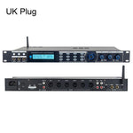 Processore audio digitale professionale AP800, pre-effetto KTV con riverbero DSP anti-ululato per microfono da palco., EU Plug, US Plug, UK Plug