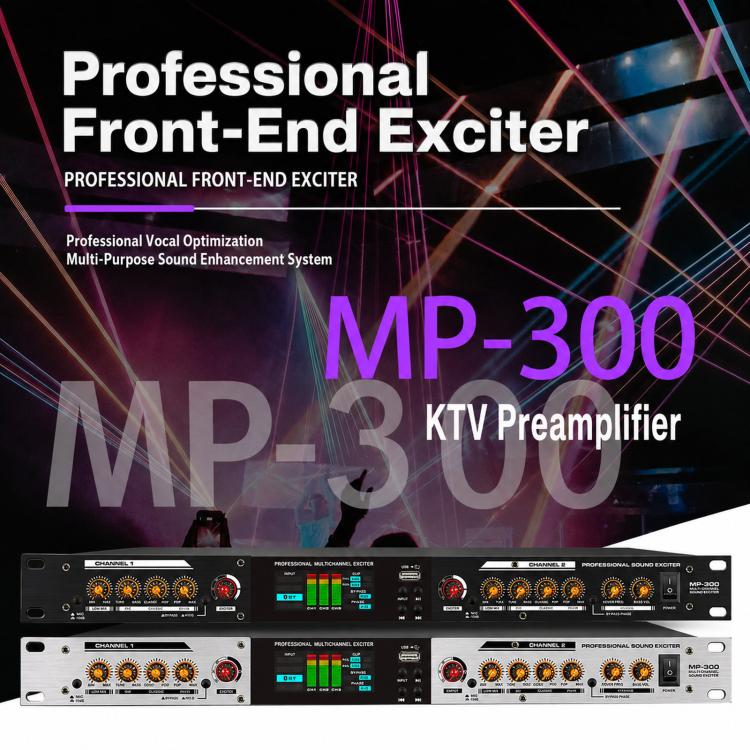 MP-300 Pre-processore audio con Bluetooth, USB e ottico