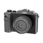 Videocamera digitale 8K con zoom 18x per vlogging, Wi-Fi, doppia lente, 80 MP con autofocus, ideale per adolescenti e studenti.