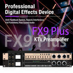 FX9plus Preamplificatore digitale per karaoke con Bluetooth e USB