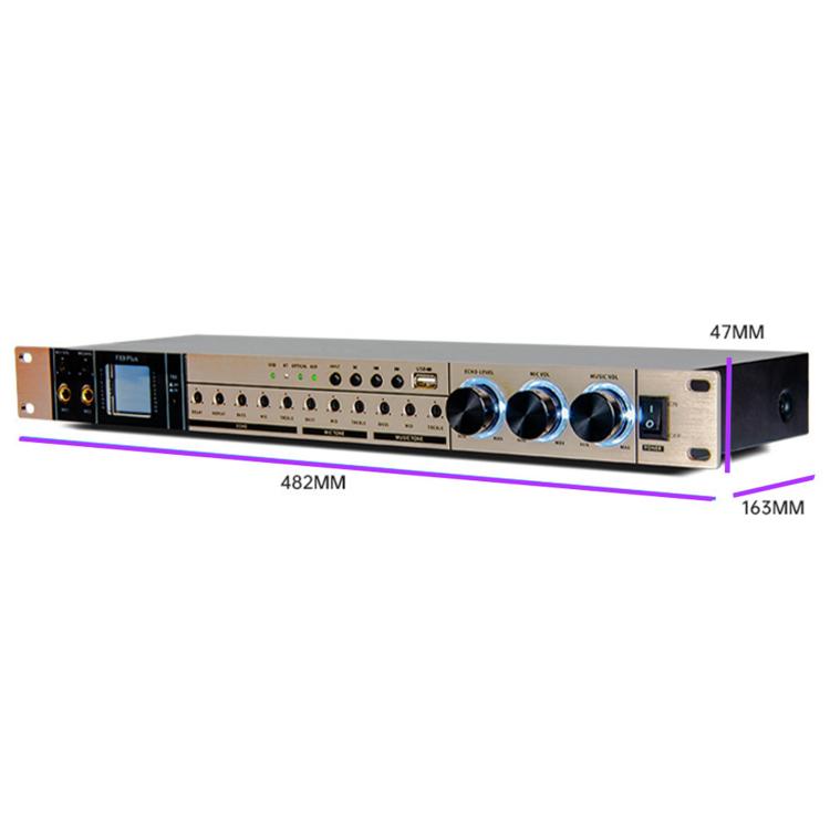 FX9plus Preamplificatore digitale per karaoke con Bluetooth e USB