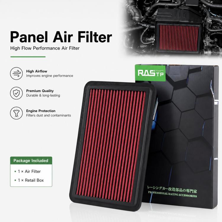 Car Modified Flat Air Filter, 33-2309 For Honda, 33-5083 For Cadillac Escalade