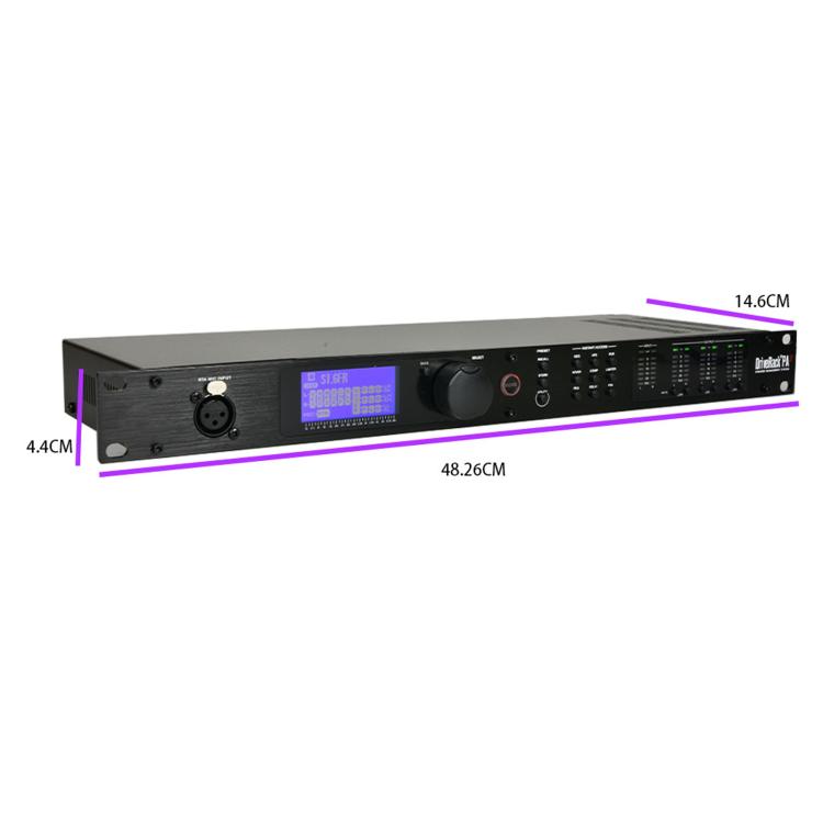 PA2 Processore audio digitale 2 ingressi 6 uscite DSP