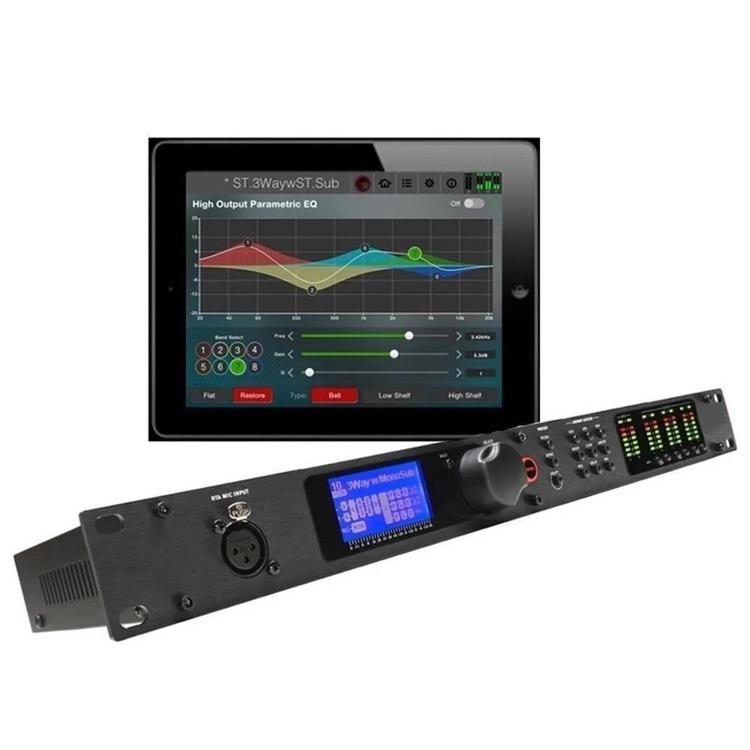 PA2 Processore audio digitale 2 ingressi 6 uscite DSP