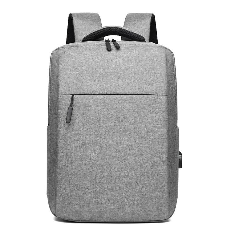Zaino da viaggio REMOID, resistente all'acqua, per laptop, con porta di ricarica USB e cinghia per il fissaggio al bagaglio.