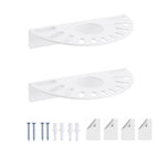 Porta forbici in acrilico per salone, organizer da parete per strumenti da parrucchiere per postazione da barbiere, 1pc, 2pcs