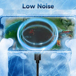 Ricarica wireless Q6 15W con dissipatore magnetico e raffreddamento RGB