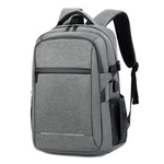 Zaino per laptop REMOID da 17 pollici, resistente all'acqua, ideale per viaggi e lavoro, con porta USB.