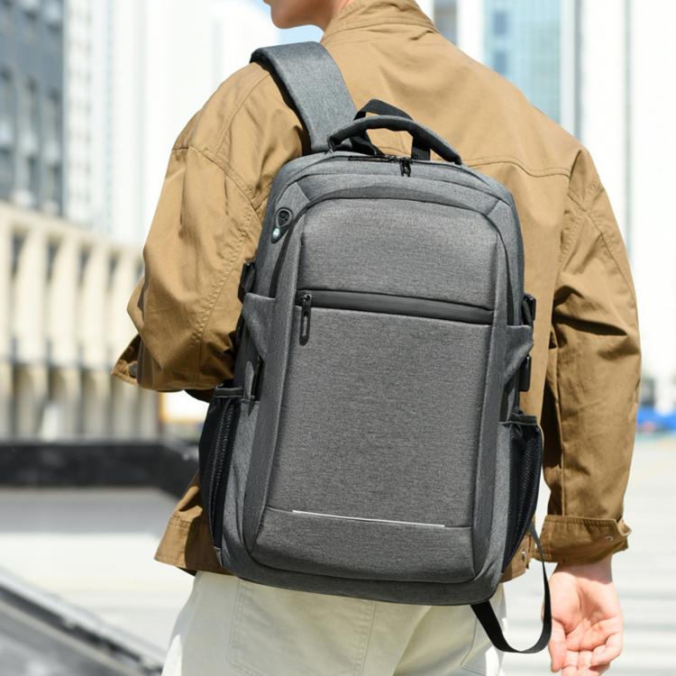 Zaino per laptop REMOID da 17 pollici, resistente all'acqua, ideale per viaggi e lavoro, con porta USB.
