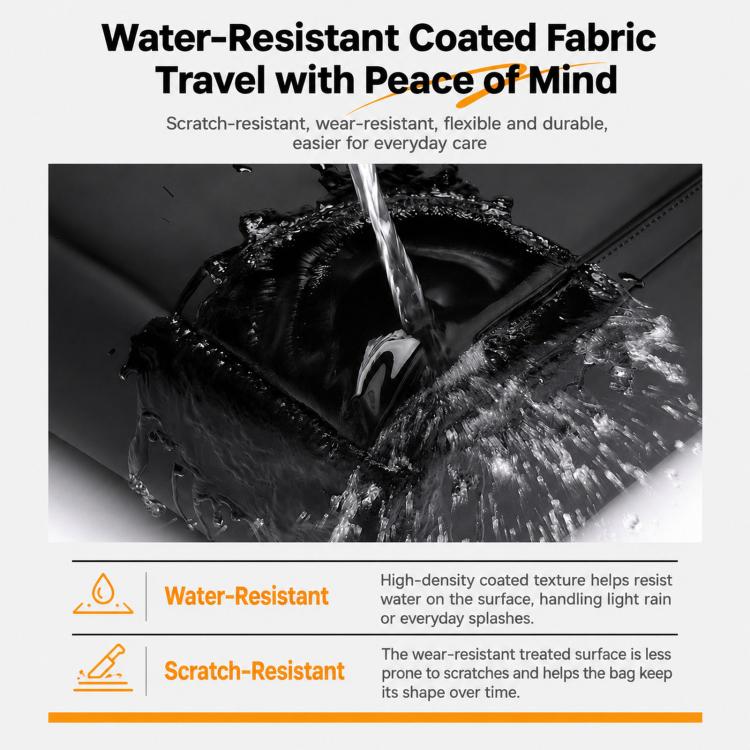 Zaino per laptop REMOID resistente all'acqua con cinghia per bagagli, 22 litri, sottile, ideale per viaggi e gite giornaliere.