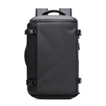 Zaino da viaggio REMOID per laptop con scomparto per scarpe e porta di ricarica USB.