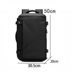 Zaino da viaggio REMOID per laptop con scomparto per scarpe e porta di ricarica USB.