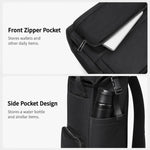 Zaino REMOID casual per laptop, ideale per lavoro, viaggi e spostamenti quotidiani, resistente all'acqua.