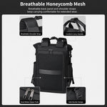 Zaino REMOID casual per laptop, ideale per lavoro, viaggi e spostamenti quotidiani, resistente all'acqua.