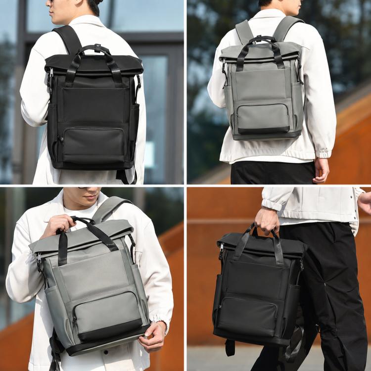 Zaino REMOID casual per laptop, ideale per lavoro, viaggi e spostamenti quotidiani, resistente all'acqua.