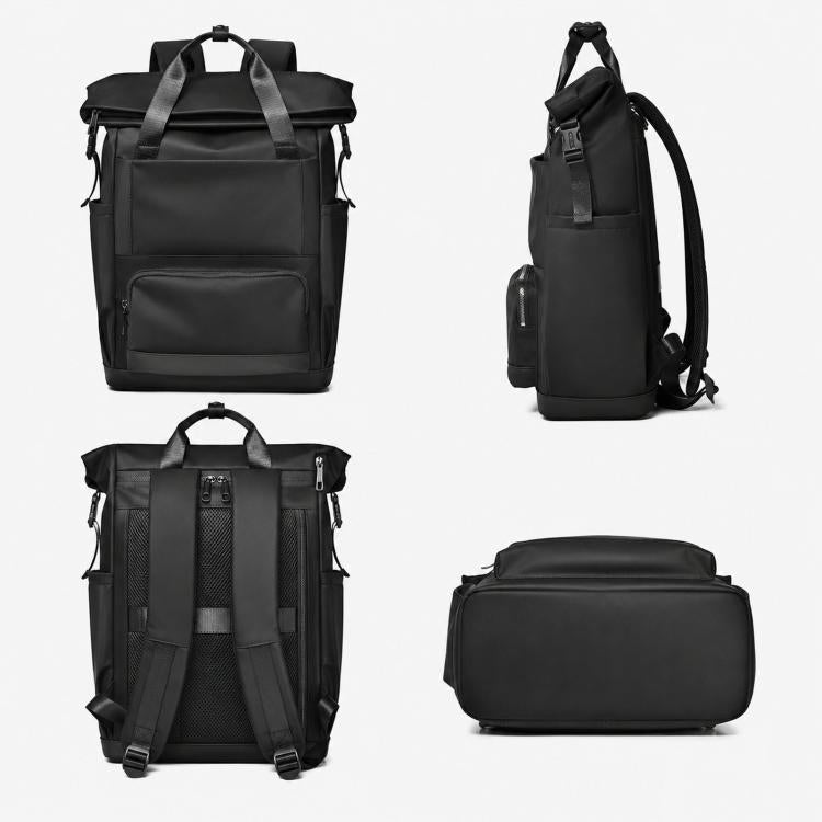 Zaino REMOID casual per laptop, ideale per lavoro, viaggi e spostamenti quotidiani, resistente all'acqua.