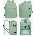Zaino da viaggio REMOID per laptop, resistente all'acqua, in tessuto Oxford.