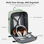 Zaino da viaggio REMOID per laptop, resistente all'acqua, in tessuto Oxford.