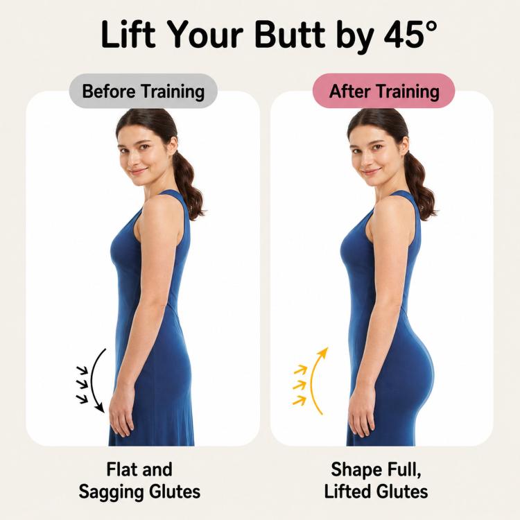 Attrezzatura per l'allenamento del pavimento pelvico e dei muscoli interni della coscia per esercizi di Kegel, ideale per la palestra domestica femminile.