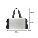 REMOID T19 Borsa sportiva da palestra, resistente all'acqua, ideale per i viaggi e dotata di scomparto per le scarpe.