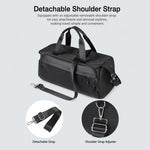 REMOID T19 Borsa sportiva da palestra, resistente all'acqua, ideale per i viaggi e dotata di scomparto per le scarpe.