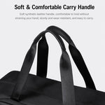 REMOID T19 Borsa sportiva da palestra, resistente all'acqua, ideale per i viaggi e dotata di scomparto per le scarpe.