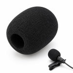 Copertura in schiuma per microfono, microfono universale a clip, microfono lavalier, antivento in spugna, filtro anti-pop., 25x20x6mm, 30x23x8mm, 31x25x10mm, 36x23x12mm, 45x35x15mm