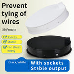 Supporto espositivo girevole a 360 gradi per la fotografia di prodotti., 20cm Fixed Speed White, 20cm Fixed Speed Black, 25cm Fixed Speed White, 25cm Fixed Speed ??Black, 30cm Fixed Speed White, 30cm Fixed Speed Black