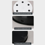 Supporto espositivo girevole a 360 gradi per la fotografia di prodotti., 20cm Fixed Speed White, 20cm Fixed Speed Black, 25cm Fixed Speed White, 25cm Fixed Speed ??Black, 30cm Fixed Speed White, 30cm Fixed Speed Black