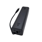 Portabatterie 8 AA con interruttore ON/OFF, custodia portatile da 12 V per doppie batterie A con connettore maschio CC da 5,5 mm x 2,1 mm., 8 AA 12V Square