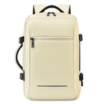 Zaino da viaggio REMOID M007 per laptop, resistente all'acqua, ideale per lavoro e come bagaglio a mano, con porta USB.