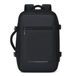 Zaino da viaggio REMOID M007 per laptop, resistente all'acqua, ideale per lavoro e come bagaglio a mano, con porta USB.